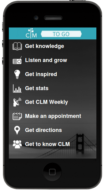 CLM App for Apple and Android Devices